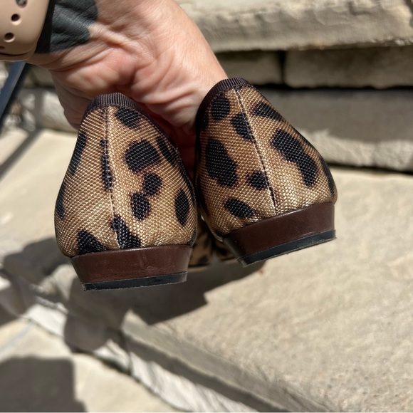 Casadei animal print ballets flats made in Italy Sz 8 - Picture 7 of 10